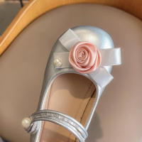 Zapatos planos de cuero para niña, calzado elegante de princesa para fiesta, fondo suave, primavera y otoño, novedad - details 19