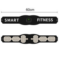 Cinturón estimulador muscular con pantalla LED para hombre y mujer, cinturón de tonificación Abdominal EMS, equipo de gimnasio en casa - details 2