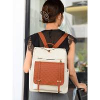 Mochila de verano para mujer, nueva mochila de moda para damas, mochila de viaje de ocio de gran capacidad, mochila escolar de superficie suave para estudiantes a la moda - details 13