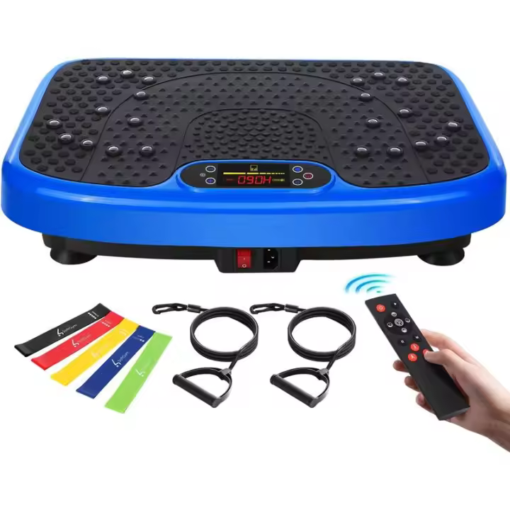 Hine de ejercicio Drenaje linfático Pérdida de peso, SoftGym Power 300-400 Lbs Capacidad Plataforma de entrenamiento para todo el cuerpo, Vibración Waver - 1