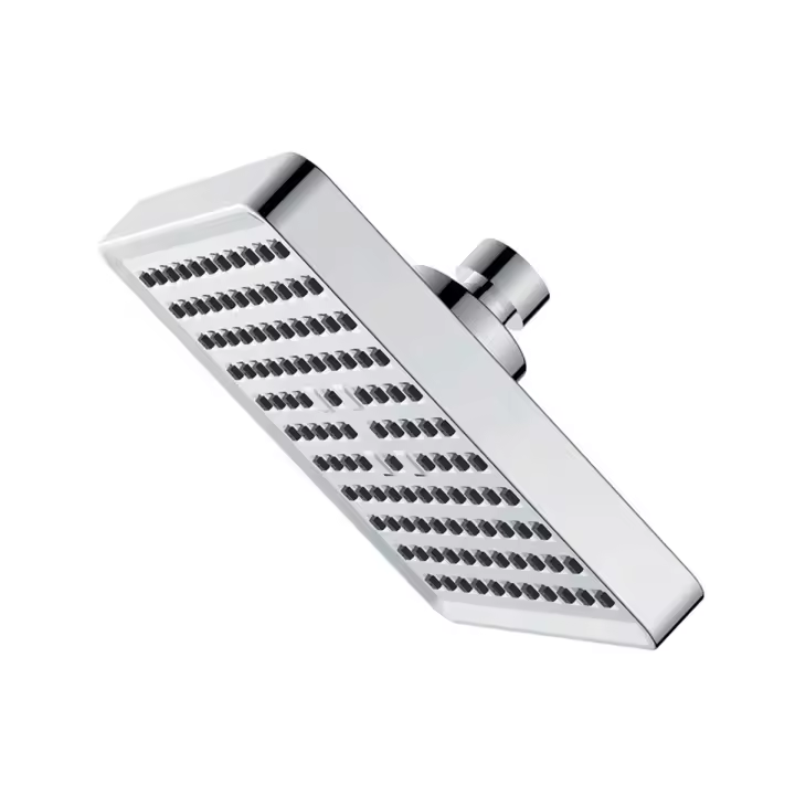 Cabezal de ducha de lluvia a presión, accesorio de lujo y aspecto moderno, reemplazo ajustable para su baño - 1
