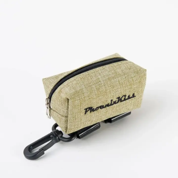 Mini Porta Desechos para Perros Soporte de Correa con Bolsa de Caca de Mascotas - 1