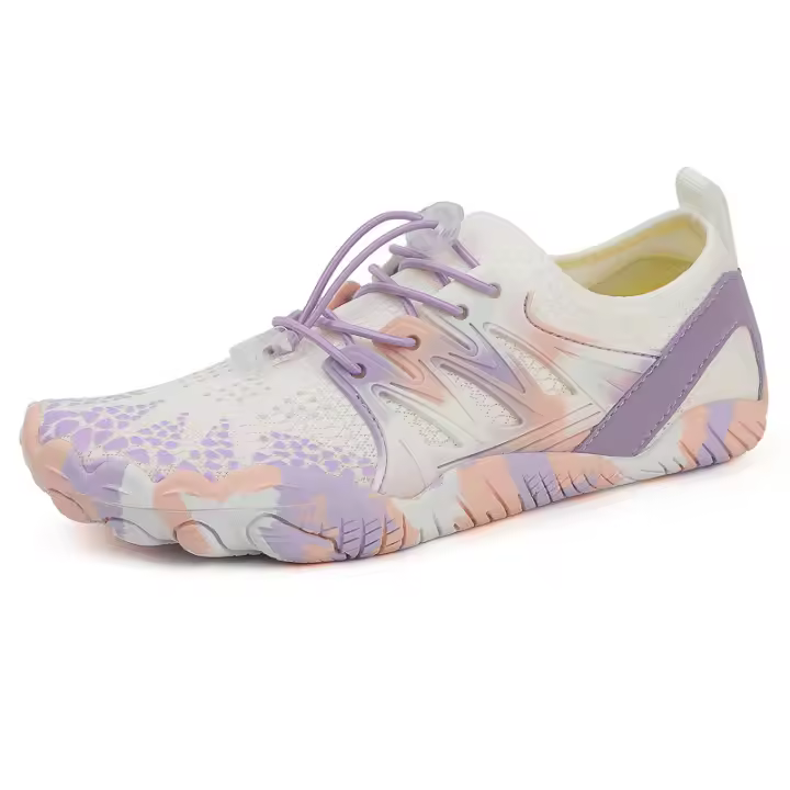 Zapatos deportivos y para exteriores con punta ancha para mujer, antideslizantes y transpirables - 1
