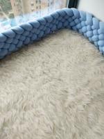 Parachoques para cuna de bebé, circunferencia de cama trenzada para recién nacidos, barrera contra choques, rieles de cama de seguridad para niños, 1,5 M - details 1