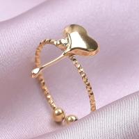 Joyería para dedos de niña, Anillos de corazón para mujer, accesorios, Anillo de acero inoxidable, suministros de amor, Anillos DIY, regalo del Día de San Valentín - details 36