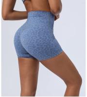 Shorts Deportivos de Cintura Alta para Yoga y Estiramiento Material de Nylon Hechos en China - details 2