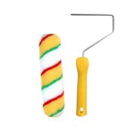Juego de 6 rodillos de pintura de 9 pulgadas con cepillos de microfibra duraderos, fundas reutilizables y soporte de fácil agarre, perfecto para proyectos de mejoras del hogar y pintura del hogar - details 2