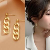 Pendientes de moda de estilo europeo y americano para mujer, temperamento simple, nicho, personalidad, sensación superior - details 1