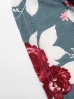 Gorros Hijab musulmanes de Ramadán, turbante de cola larga elástico suave para la cabeza, tocado estampado de moda, utilizable - details 3