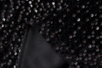 TRAFZA-Tops elegantes de otoño para mujer, blusas de manga larga con cuello redondo, lazo de lentejuelas, decoración de moda femenina, moda urbana - details 15