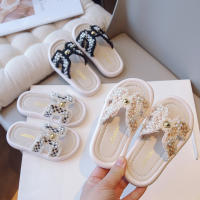 2025Zapatillas para niñas, zapatillas geniales de verano para mujer, zapatos silenciosos para el hogar, versión coreana, zapatos individuales, zapatillas geniales para niños y mujeres - details 1