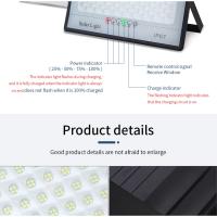 Lámpara Solar De 300W Para Exteriores, Focos Impermeables, Luces Solares Con Control Remoto, Reflector De Pared - details 10