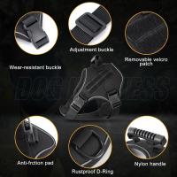 Chaleco Táctico para Perros Arnés Entrenamiento Seguro para Perros Dobermán, Pinscher, Granes y Medianos Resistente a Explosiones - details 1
