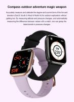 Reloj inteligente AMOLED 2024 para mujer y niña, pantalla completamente táctil, notificaciones de WhatsApp, Bluetooth, llamada, regalos exquisitos, 390x450 - details 18