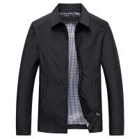 Chaqueta fina informal de negocios con solapa para hombre, - details 2