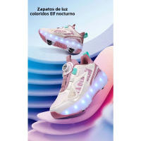 Nueva Mafia Zapatos Niñas 2024 Puede Caminar Y Deslizarse USB De Carga De Los Niños De Verano Zapatos Con Ruedas - details 4