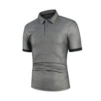 Polo de manga corta para hombre, polo en contraste, ropa nueva, ropa de calle de verano, top informal para hombre - details 7