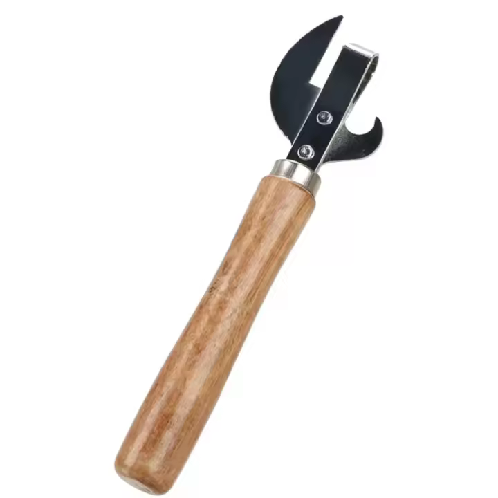 Abridor Manual portátil de acero inoxidable, removedor de tapa, multifunción, utensilio para tarros, accesorio de cocina - 1