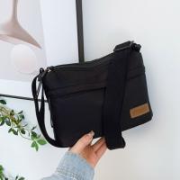Bolso cuadrado portátil de estilo coreano para mensajes, bolso cruzado de nailon de Color sólido informal, bolso de hombro deportivo de gran capacidad para exteriores - details 2