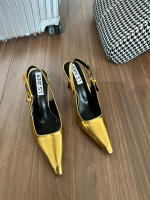 Zapatos vaqueros con estampado de leopardo para mujer con tacones de aguja - details 6