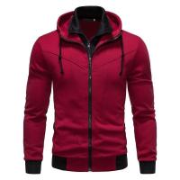 Sudaderas con capucha para hombre, abrigos informales para exteriores, tops falsos de dos piezas, Otoño e Invierno - details 4