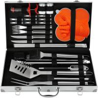 Set Barbacoa de Acero Inoxidable Herramientas Barbacoa Profesional - Utensilios Barbacoa Variado y Completo - para Hombres Mujeres Regalo - details 7
