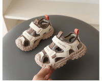 Sandalias deportivas de malla transpirable para niños, zapatos de marco para niñas, nuevos zapatos de trazabilidad de cabeza de bolsa anti-retracción para niños - details 1