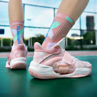 Zapatillas de baloncesto para hombre y mujer, zapatos de entrenamiento deportivos antideslizantes de goma, adecuados para exteriores - details 2