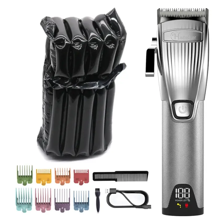 Hatteker Cortapelos Profesional Ajustable, Recargable, para Hombres Aparato Eléctrico sin Cable - 1