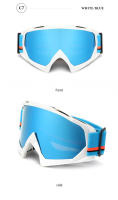 Gafas de esquí de una sola capa antivaho, gafas de Snowboard para nieve, gafas de moto de nieve, gafas de esquí para deportes al aire libre, nuevas - details 12