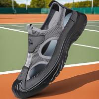 Nuevos zapatos sin cordones de malla transpirable de verano para hombre, perfectos para conducir, actividades al aire libre y la playa. - details 6