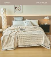 Manta cálida de franela para dormir, mantas suaves y cómodas de lana para la cama, manta cálida y esponjosa para Otoño e Invierno - details 20