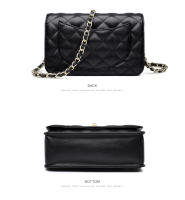 FOXER-Bolso cruzado de cuero dividido para mujer, bandolera de hombro con solapa, a la moda - details 11