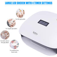 Lámpara de secado UV LED para todo tipo de esmaltes de Gel, secador con Sensor inteligente, equipo de Salón de Arte de uñas, 36LED - details 2