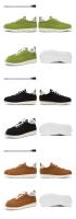 Zapatos de papá Retro, zapatos informales viejos para hombre, nuevas zapatillas transpirables antideslizantes absorbentes de golpes, zapatillas deportivas para correr para papá para mujer - details 26
