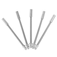 Kit de manguera de alambre de acero para bicicleta de montaña, de 5 piezas accesorios de tubería, plegable, con freno en V - details 1