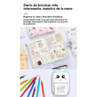 Mini Impresora Térmica de Etiquetas Teléfono Móvil Foto Pequeña Impresora de Error Portátil de Bolsillo para Estudiantes - details 7