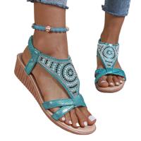 Sandalias de tacón de cuña a la moda de verano para mujer - details 3