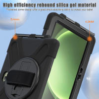 Funda protectora blindada a prueba de golpes con correa para el hombro y la palma de la mano para Samsung Galaxy Tab Active 5 Pro, funda Tab Active 4 Pro - details 7