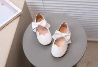 Zapatillas de Niña de Color Sólido con Lazo de Punto Zapatos Suaves para Primeros Pasos - details 7