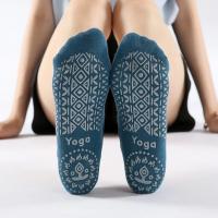 Calcetines de yoga antideslizantes para mujer, medias transpirables de vendaje, pilates, ballet, baile, medio dedo del pie - details 2