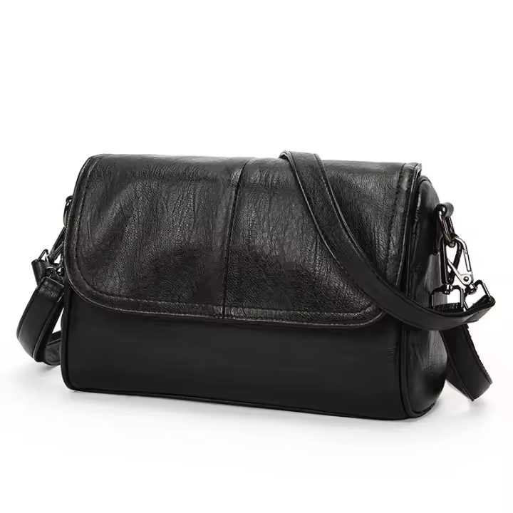 Bolso de Gran Capacidad Versátil de Moda Alta Bolso de Hombro de Cuero Suave para Mujeres - 1