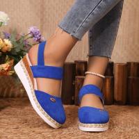 Sandalias de verano de moda con tacón de cuña para mujer - details 2