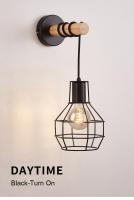 LEFAN-luz de pared Retro de estilo Industrial americano, candelabro para dormitorio, comedor y jardín, 20CM - details 8