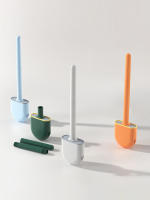 Cepillo De Inodoro Con Mango Largo Para Colgar En La Pared Limpieza Fácil Y Duradera Adecuado Para El Baño Y La Limpieza Del Inodoro - details 5