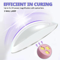 Secador de Uñas UV Led Portátil Secado Rápido para Gel de Uñas Herramienta de Arte de Uñas para Uso en Hogar y Salón - details 3