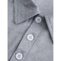 Temu Shein Conjunto de camiseta juvenil con pantalones cortos de manga corta y cuello vuelto de verano - details 7