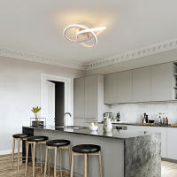 Goeco Luz de Techo LED Blanca 30W Aluminio Luz Blanca Cálida 3000K Iluminación Interior para Sala de Estar Montaje Directo - details 4