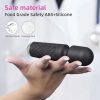 Vibrador de Doble Motor Wand de Silicona de Tamaño Grande Masajeador de Punto G para Pareja - details 20