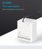Controlador de Módulo de Control Bidireccional Aqara Inalámbrico para Xiaomi Mijia Hogar Inteligente APP mi Home Kit 2 Canales - details 0